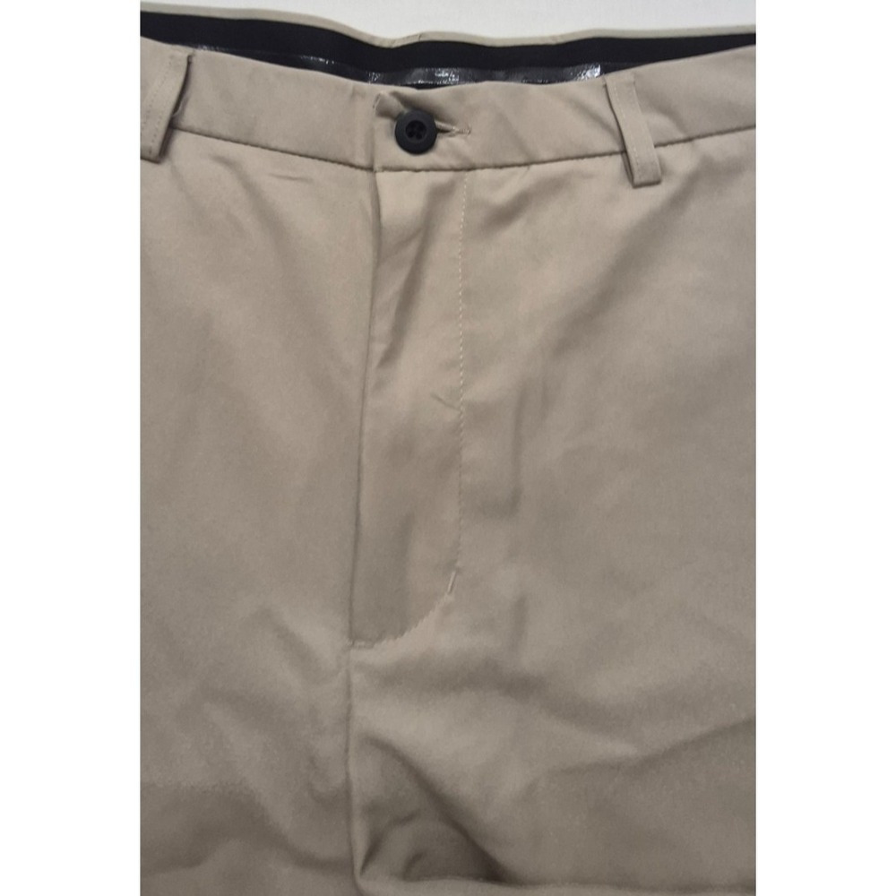 NWK Tek Gear men's‎ khaki chino shorts flat front sz. 40 outdoor hiking pockets - Picture 5 of 13